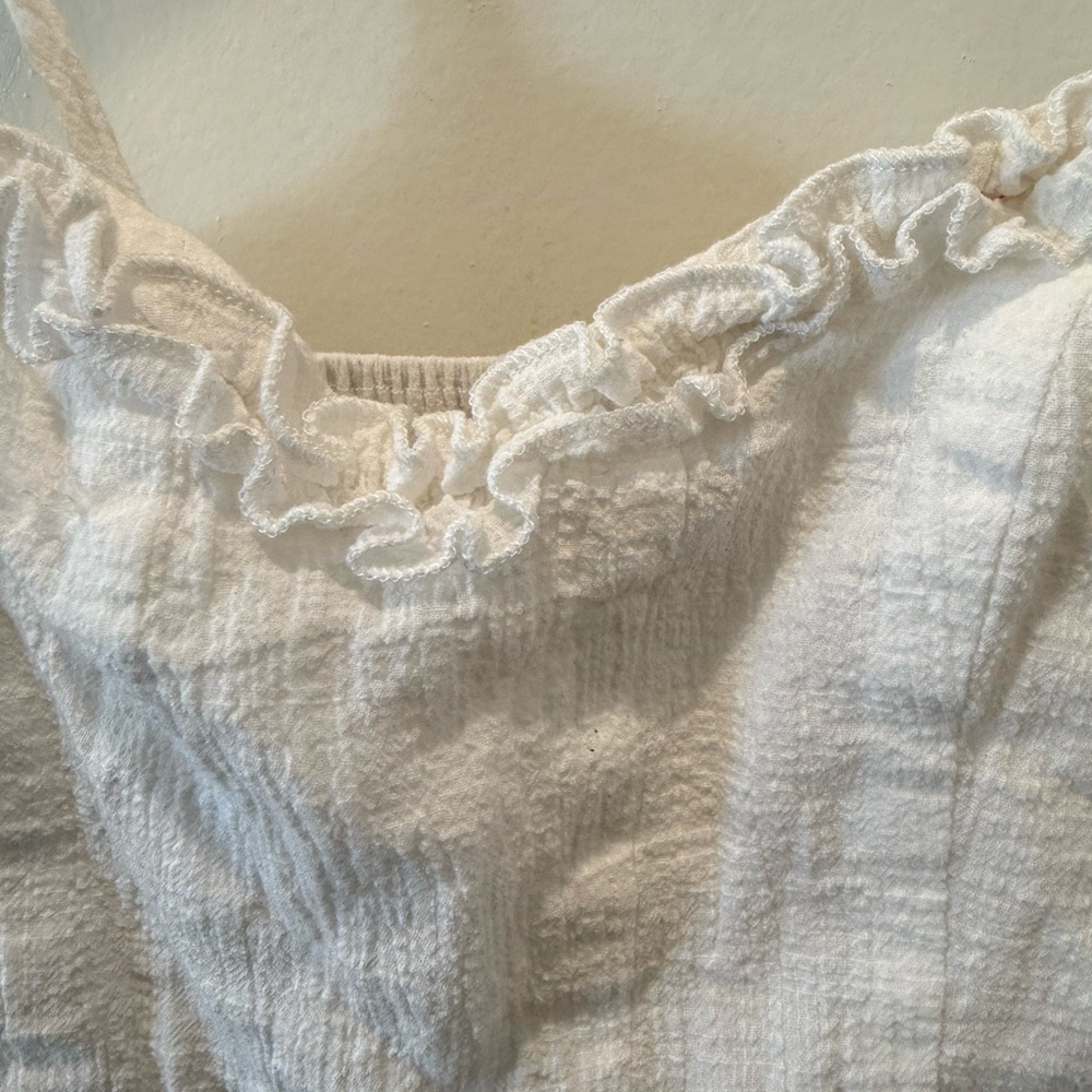 Princess Polly white mini dress size 2 - Picture 7 of 9